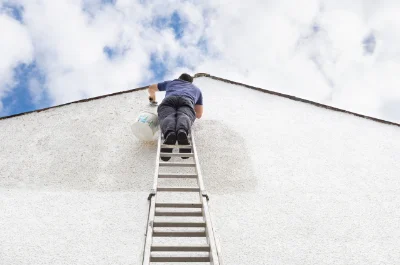 Peinture extérieure à Uchaux — façades et ravalement